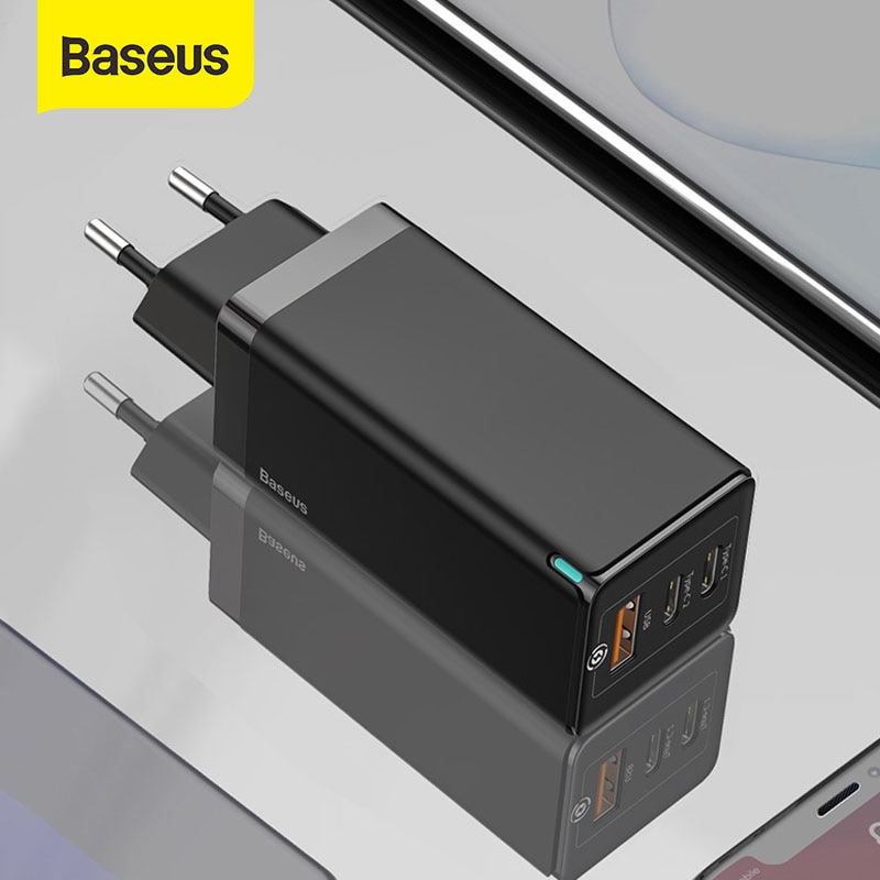 Baseus GaN  , ޴ 4.0 C Ÿ PD USB , QC 4.0 3.0, Ʈ  15 14 13 , 65W